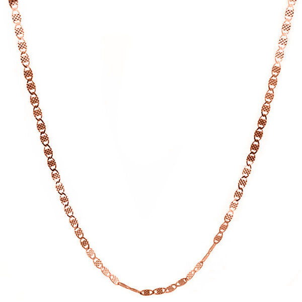 925 Silber rosévergoldet Kette ca. 50 cm ca. 2,90g image number 0