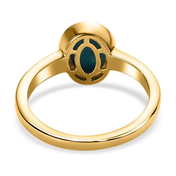 Amerikanischer, natürlicher Sleeping Beauty Türkis-Ring - 1,43 ct. image number 6