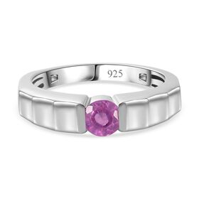 Ikakaka rosa Saphir Ring - 0,81 ct.