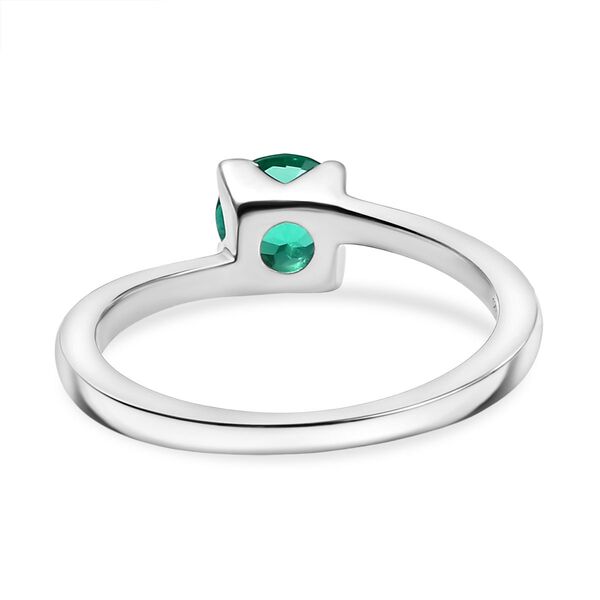 LUXURIANT AAA Labor kolumbianisches Smaragd Schmuckset, 925 Silber rhodiniert - 2,70 ct. image number 6