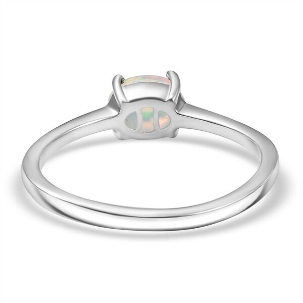 AA Nat&uuml;rlicher, &auml;thiopischer Welo Opal Ring 925 Silber (Gr&ouml;&szlig;e 18.00) ca. 0,53 ct image number 6