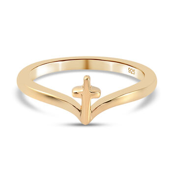 Ring 925 Silber vergoldet (Gr&ouml;&szlig;e 16.00)