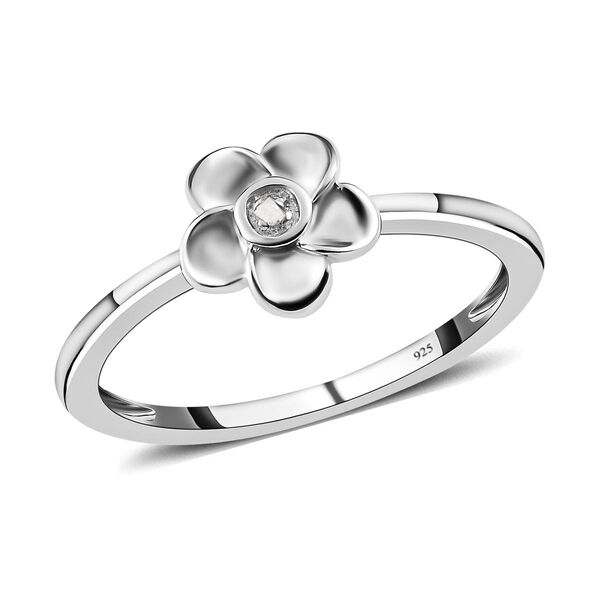 Floraler Diamant-Ring image number 4