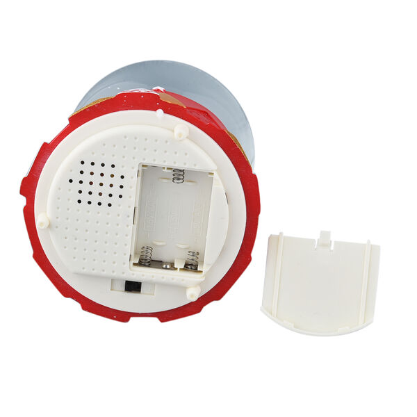 Schneekugel mit Musik und Licht, Weihnachtsmann und Rentier, Größe: 15x10 cm image number 5