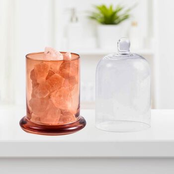 The 5th Season - Glashaube mit Himalayasalz und 10ml &auml;therischem &Ouml;l in Geschenkbox, Duft: Tresor In Love