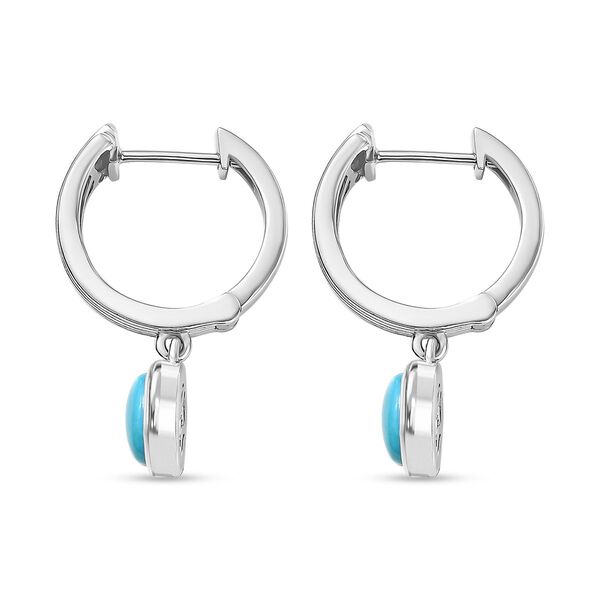 AA Sleeping Beauty T&uuml;rkis Ohrringe - 1,48 ct. image number 4