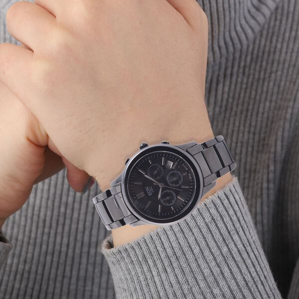 EON 1962 japanisches Uhrwerk, schwarz image number 3