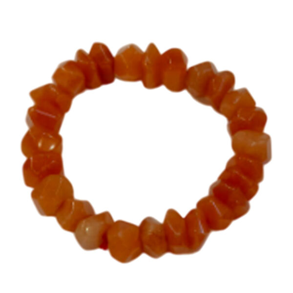 Flexibles rotes Aventurin Armband - 160 ct.