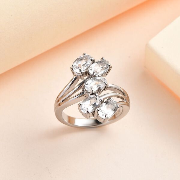 Wei&szlig;er Topas-Ring - 2,87 ct. image number 2