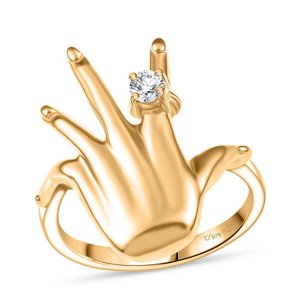 D'Joy Moissanit Ring - 0,11 ct. image number 4