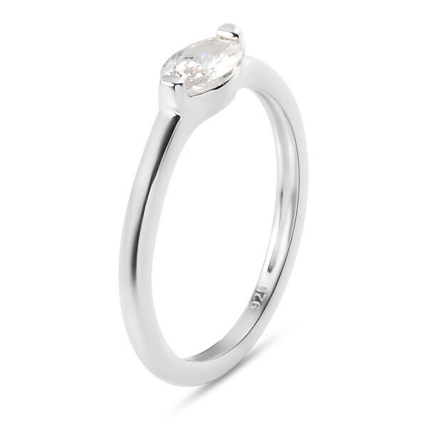 LUSTRO STELLA - feinster Zirkonia-Ring, 925 Silber image number 5