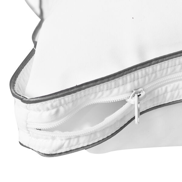 Serenity Night: Kissen mit Lavendel-Infusion aus Memory Foam mit Daunen, Alternativer Bezug image number 5