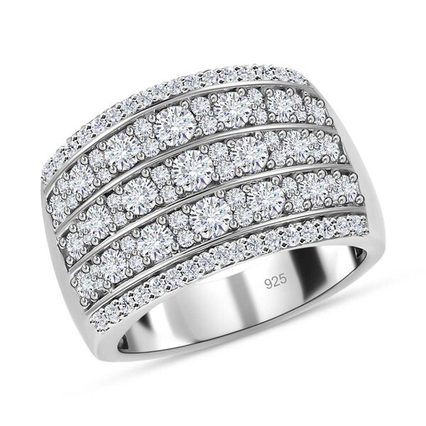 Moissanit Ring - 2,43 ct. image number 4