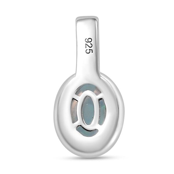 AA Nat&uuml;rliches, &auml;thiopisches Welo Opal Schmuckset, 925 Silber rhodiniert - 1,61 ct. image number 10