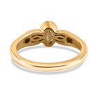AA Natürlicher, goldener Tansanit und Zirkon Ring, ca. 0,57 ct. image number 5