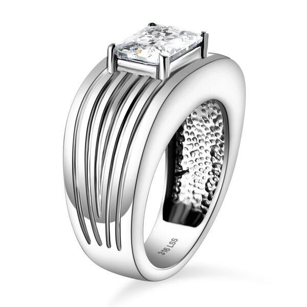 Wei&szlig;er Zirkonia-Ring - 2,48 ct. image number 5