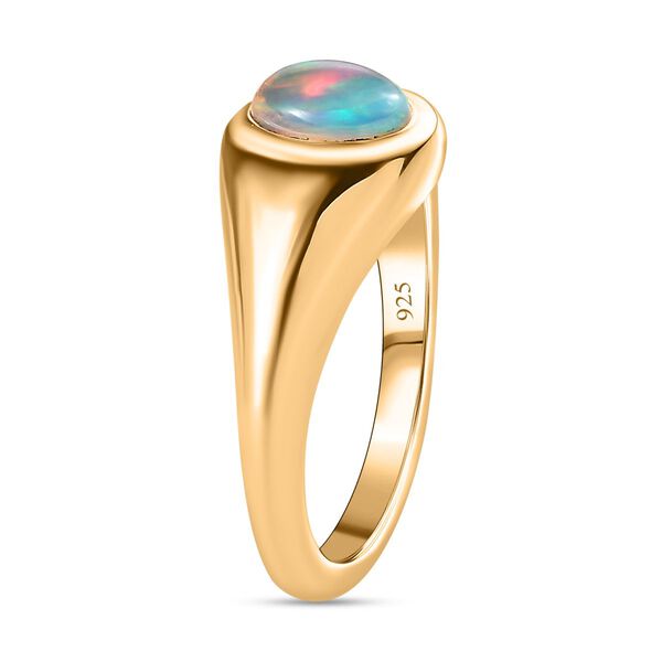 AA nat&uuml;rliches, &auml;thiopisches Welo Opal-Schmuckset - 1,04 ct. image number 7