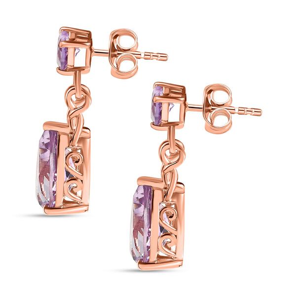 GP Amore Kollektion - Rose De France Amethyst-Ohrringe - 6.25 ct. image number 3