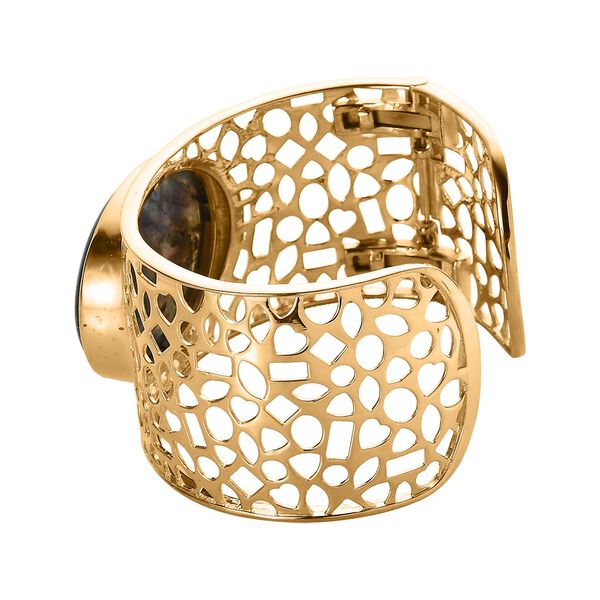 Labradorit Armreif, 19 cm - 72,93 ct. image number 4