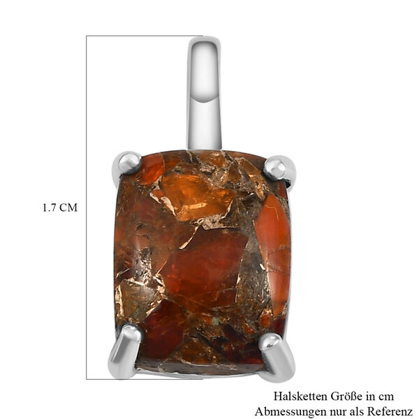 Feueropal Matrix-Anh&auml;nger, 925 Silber ca. 2,66 ct image number 6