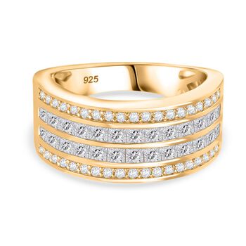 Moissanit Ring, ca. 1,60 ct.