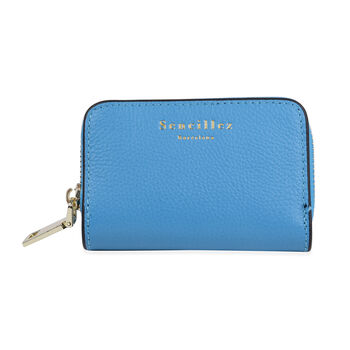 SENCILLEZ Kreditkartenetui aus echtem Leder