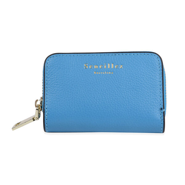 SENCILLEZ Kreditkartenetui aus echtem Leder