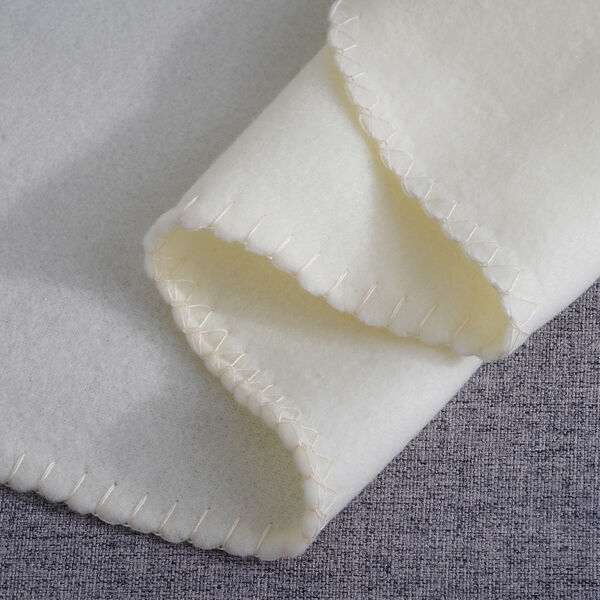 Fleecedecke mit Pferdenaht, Größe: 130x170 cm, Crème image number 3