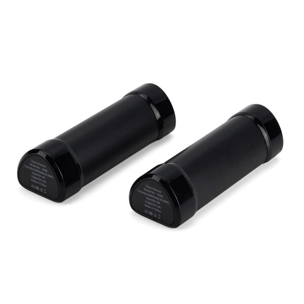 2 in 1 Magnetischer Handwärmer und Powerbank, 2 x 4000 mAh, 3 Heizstufen, 11 x 6 cm, 255 g, ABS Aluminiumlegierung, Schwarz image number 3