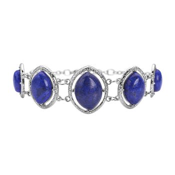 Lapislazuli-Armband, ca. 20 cm, ca. 61,50 ct