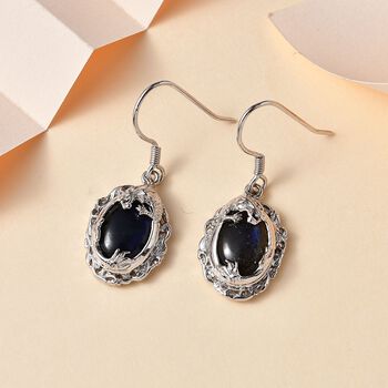 AAA Labradorit Ohrringe - 14,11 ct.