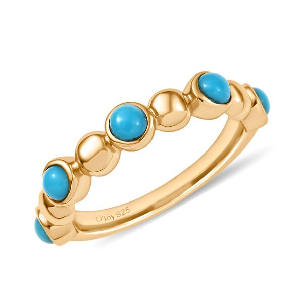 D'Joy Sleeping Beauty Türkis Ring - 0,74 ct. image number 3