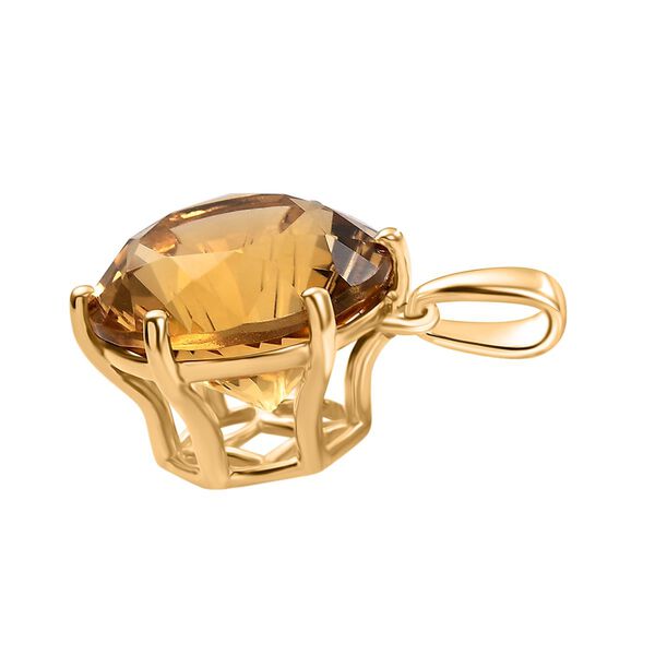 Citrin Anh&auml;nger - 9,42 ct. image number 3