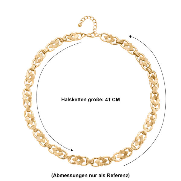 Gelb Halskette ca. 52 cm ca. 49,10g image number 6