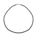 Mehrfarbige Edelsteine Halskette, ca. 45 cm, 925 Silber ca. 35.75 ct