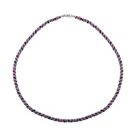 Multi-Edelstein-Halskette, 45 cm - 100 ct.