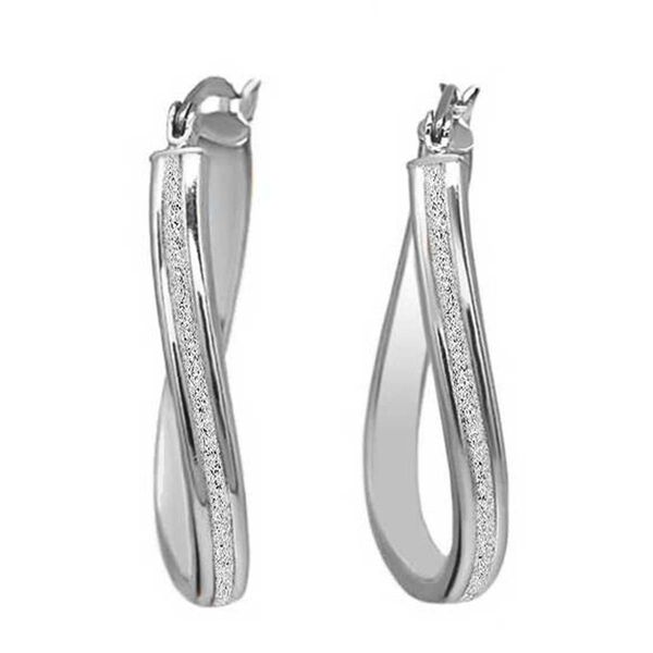 Ohrh&auml;nger, 925 Silber rhodiniert&nbsp;