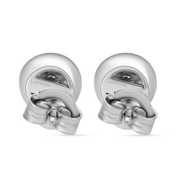 LUXURIANT SI-GH Labor Diamant Ohrringe, 925 Silber platiniert - 0,25 ct. image number 3