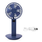 Mini-Ventilator mit 5 Lüfterflügeln und USB-Kabel, Blau image number 6