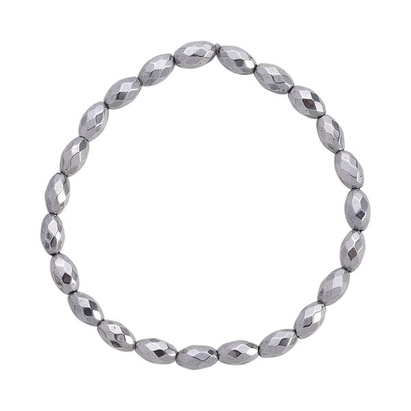 Silberbeschichteter H&auml;matit Schmuck Zubeh&ouml;r  ca. 301,50 ct. image number 6