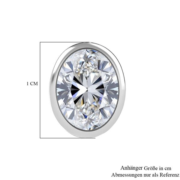 LUXURIANT DIAMOND - Lab Grown Diamant VS-EF IGI zertifiziert Anh&auml;nger 950 Platin ca. 1.00 ct image number 6