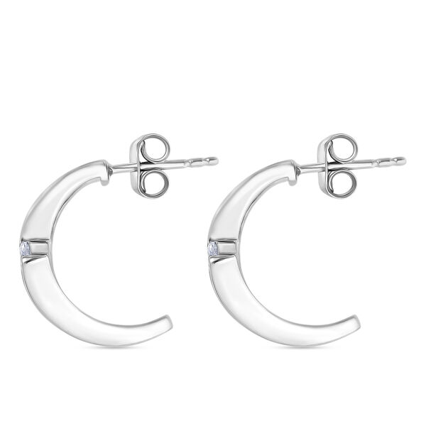 EVER TRUE Moissanit Ohrringe Nickelfreies Messing YG und RG und PE ca. 0.63 ct image number 3