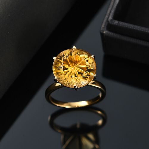 Citrin Ring - 9,42 ct. image number 1