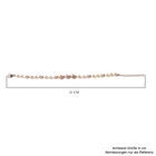 Mehrfarbige Süßwasser Perle Armband 16.5 cm Messing ca. 30,50 ct image number 5