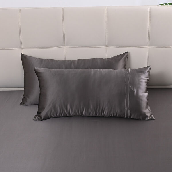 Set of 4 1pc fiited sheet +2pillowcase+1pc flat sheet 90x102(230x260cm) image number 2