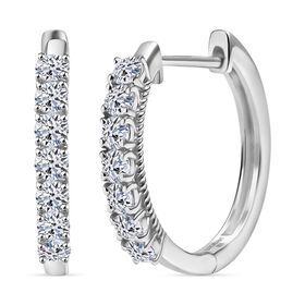 LUXURIANT DIAMOND - Lab Grown Diamant SI-GH Ohrringe 925 Silber rhodiniert ca. 1,00 ct. LUXURIANT DIAMOND - Lab Grown Diamant SI-GH Ohrringe 925 Silber rhodiniert ca. 1,00 ct.