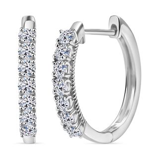 LUXURIANT DIAMOND - Lab Grown Diamant SI-GH Ohrringe 925 Silber rhodiniert ca. 1,00 ct. LUXURIANT DIAMOND - Lab Grown Diamant SI-GH Ohrringe 925 Silber rhodiniert ca. 1,00 ct.