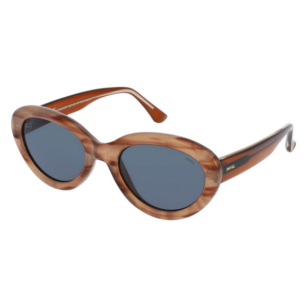 SOLE UND LUCE Swiss Eyewear Sonnenbrille, Ultra Polarisierte Gl&auml;ser, UV400 Schutz, Milky Rose Braun Demi image number 1