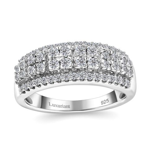 LUXURIANT DIAMOND- SGL zertifizierter SI-GH Labor Diamant Ring - 1 ct. image number 4