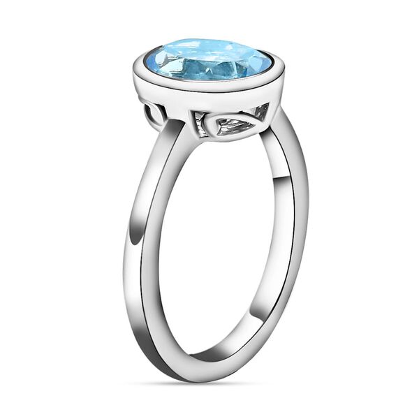 Schweizer Blautopas-Ring, ca. 2,36 ct image number 5